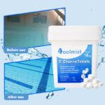 20-pound Pool Cleaning Value Kit - 10 pounds of chlorine tablets + 2 5-pound chlorine powder packets, with a 3-inch fast-acting and long-lasting cleaning effect. - Image 6